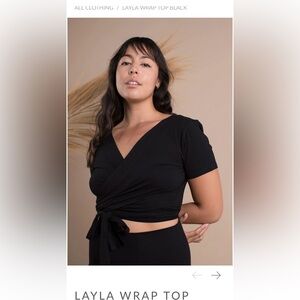 Indigo Luna Layla Wrap Top